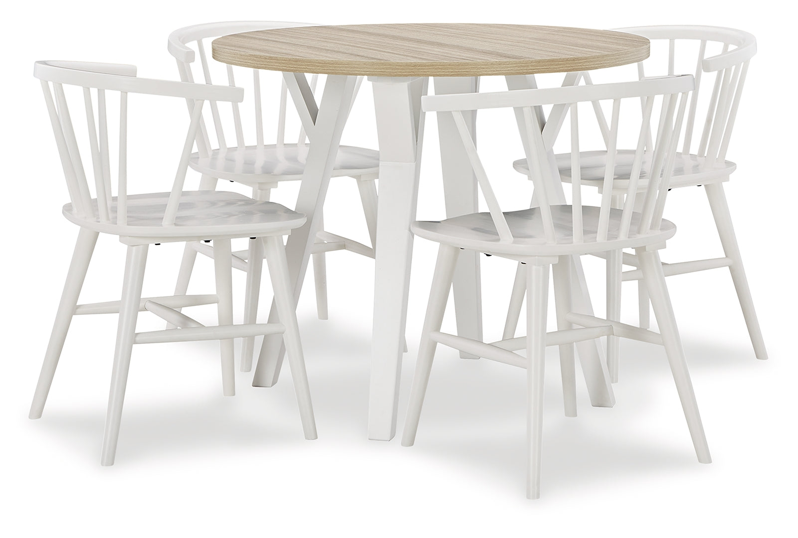 Grannen Dining Table and 4 Chairs