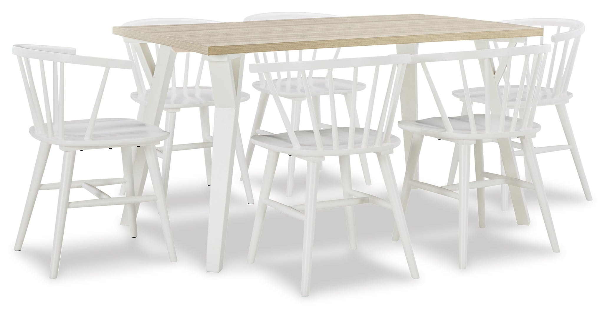 Grannen Dining Table and 4 Chairs