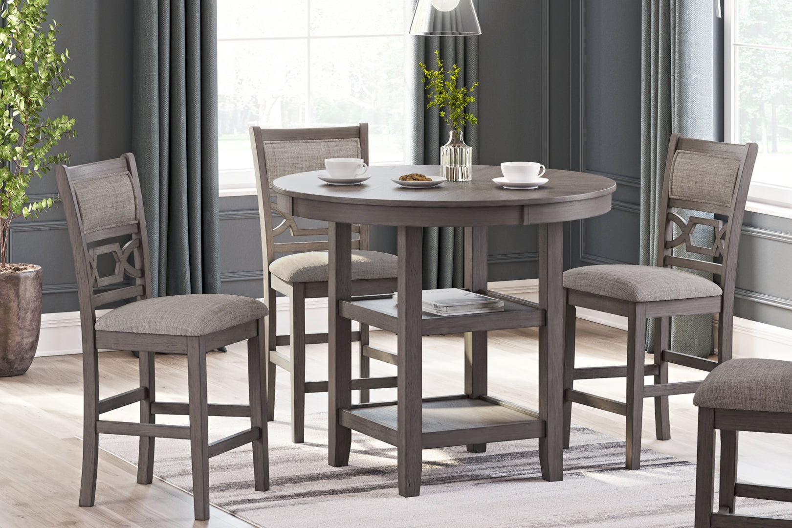 Wrenning Dining Room Table Set (6/CN)