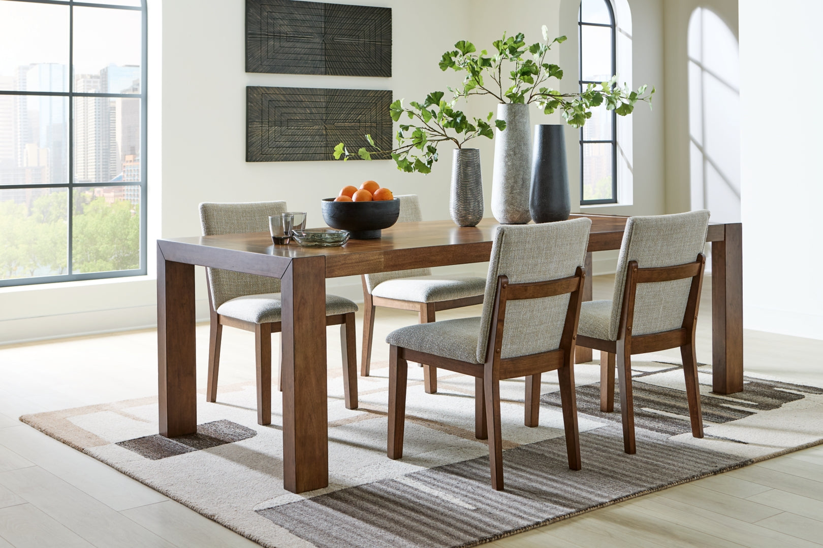 Kraeburn Dining Table and 6 Chairs