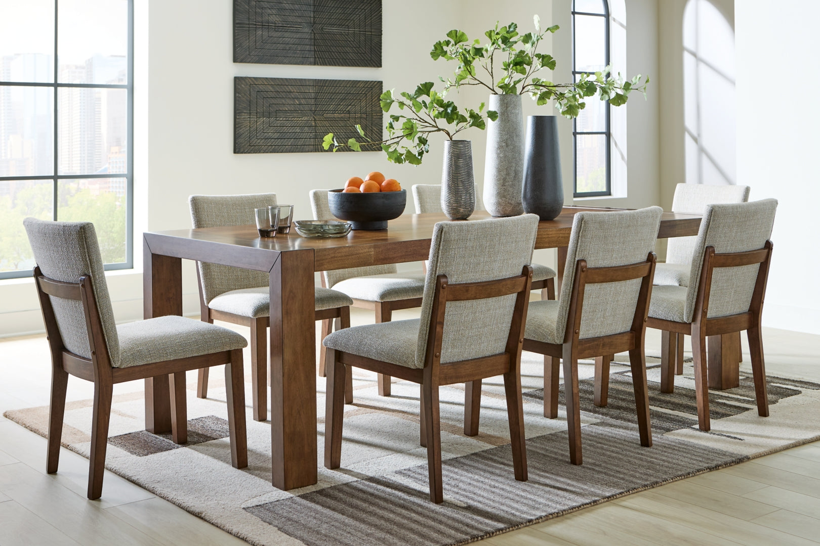 Kraeburn Dining Table and 6 Chairs