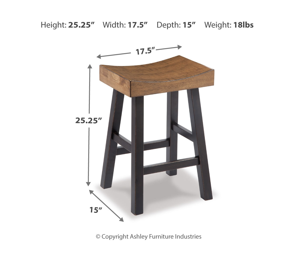 Glosco Stool (2/CN)