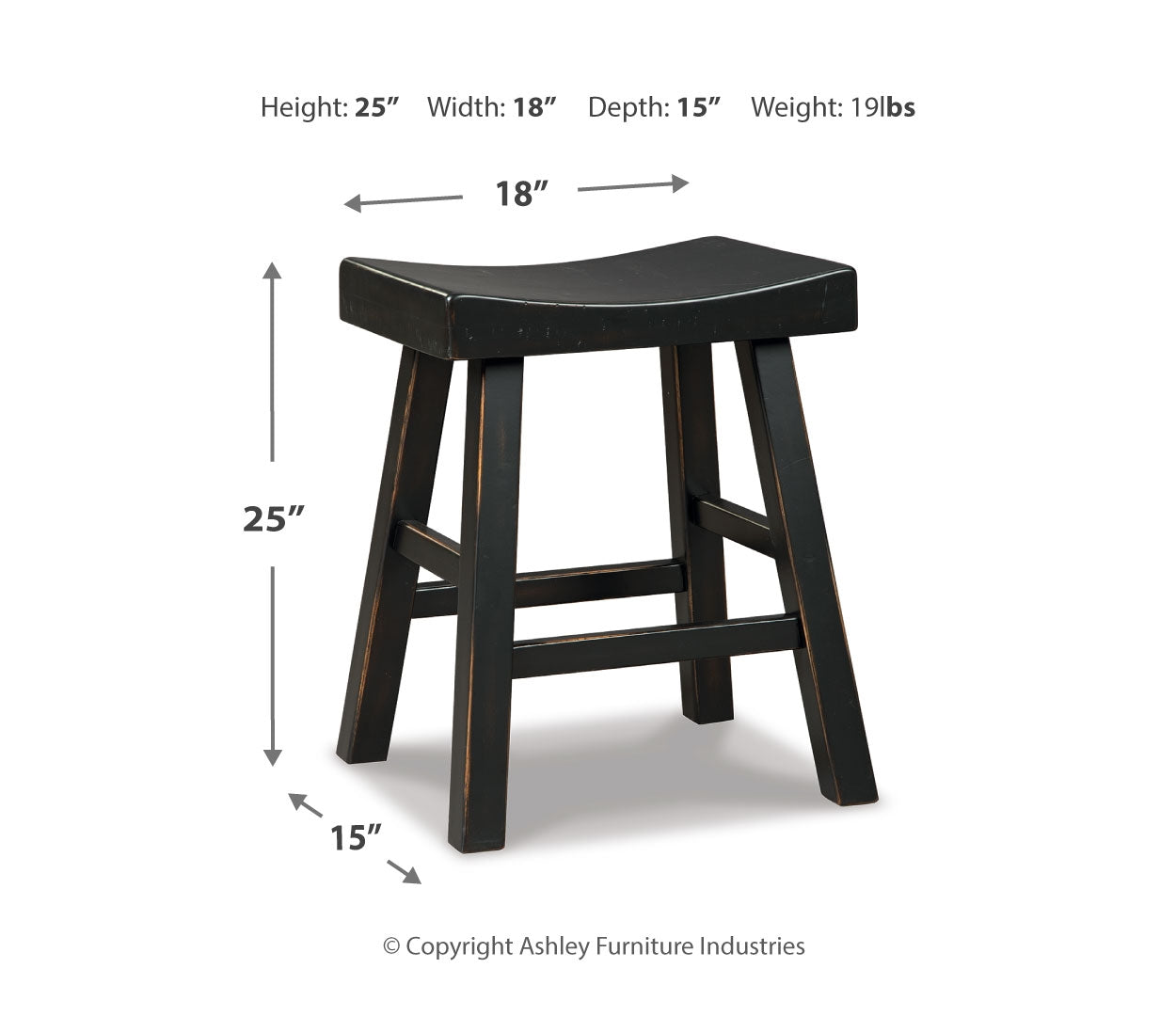 Glosco Stool (2/CN)