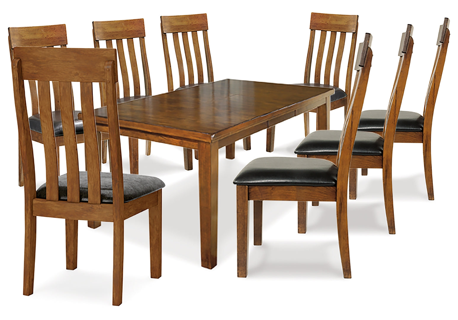 Ralene Dining Table and 4 Chairs and Bench