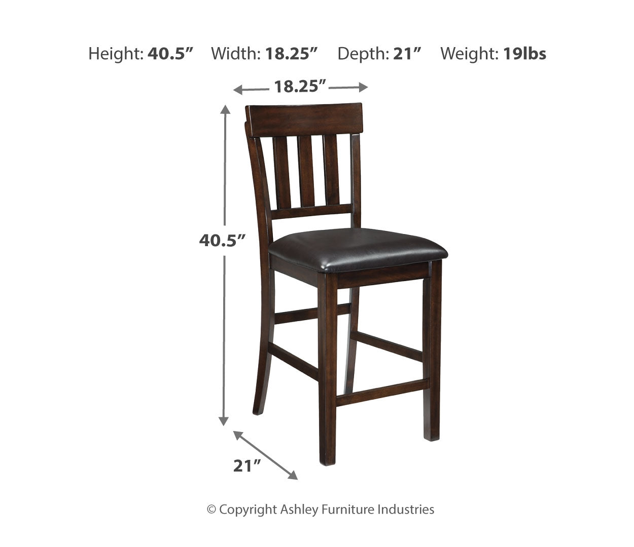 Haddigan 2-Piece Bar Stool