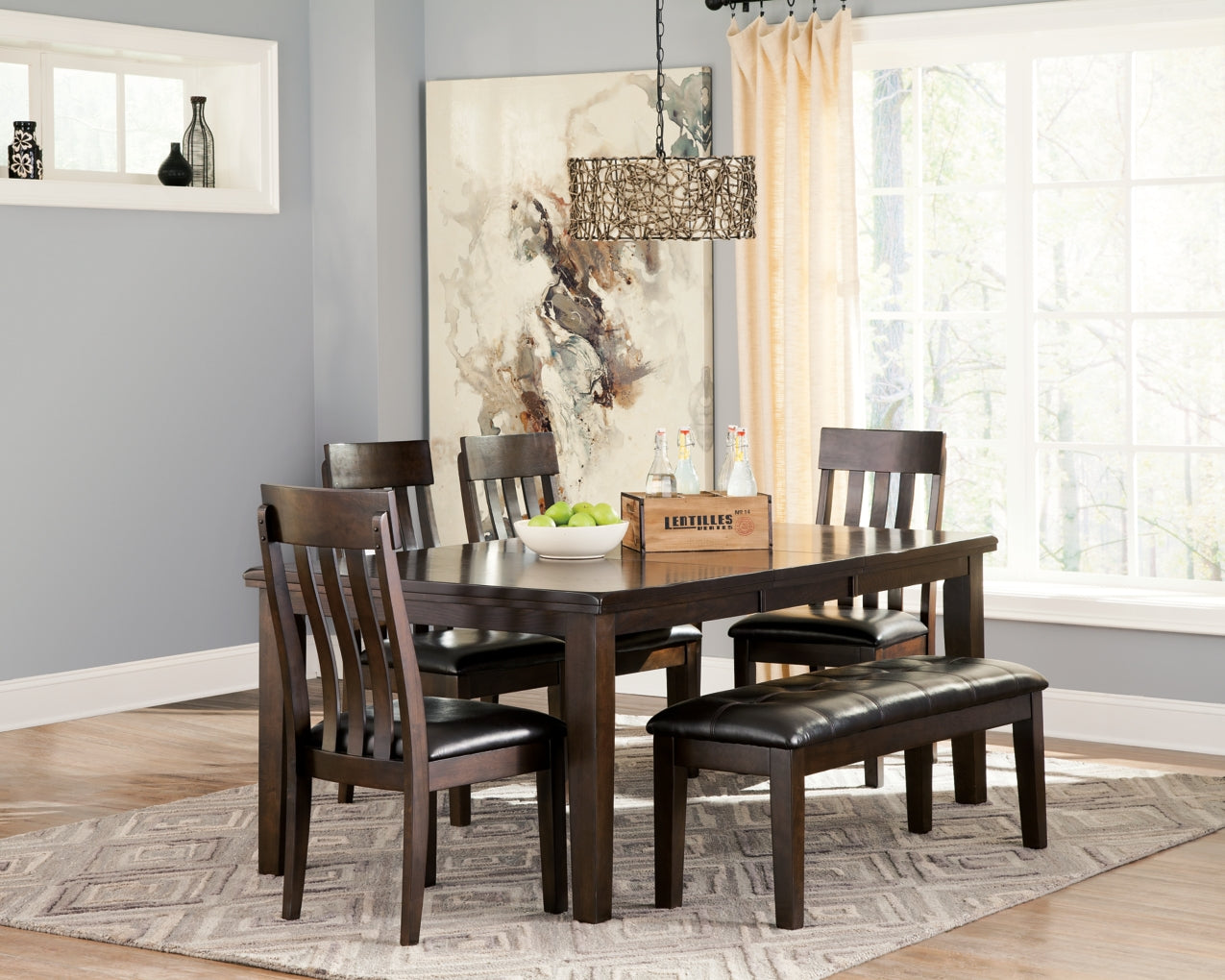 Haddigan RECT Dining Room Extension Table