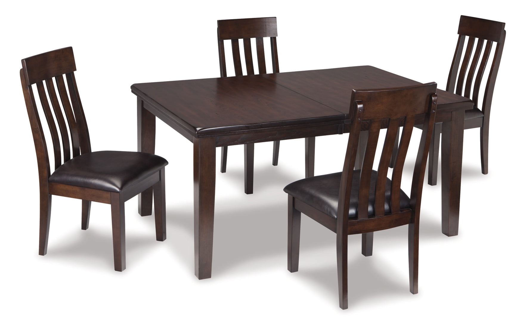 Haddigan Counter Height Dining Table and 4 Barstools