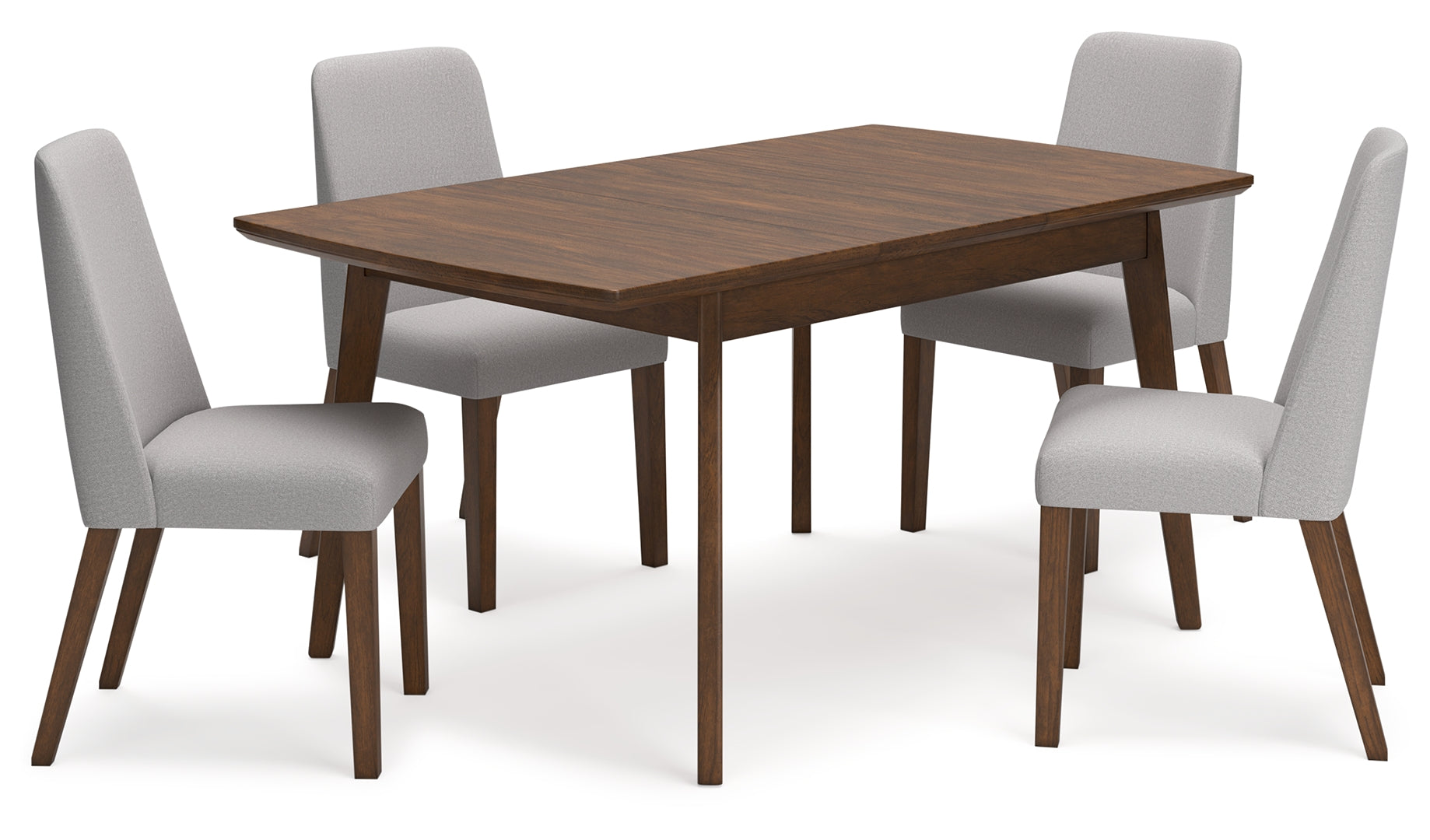 Lyncott Dining Table and 4 Chairs and Bench