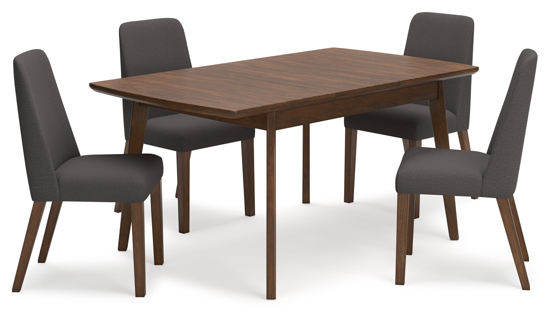 Lyncott Dining Table and 4 Chairs and Bench