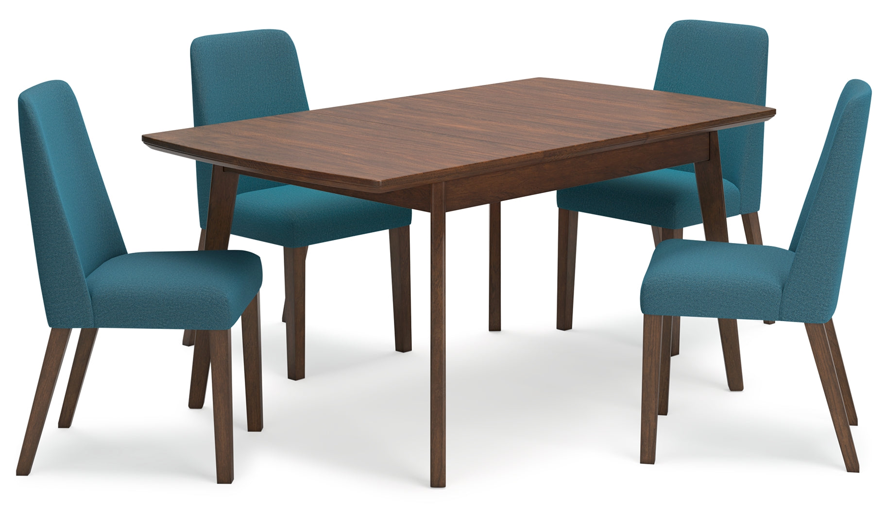 Lyncott Dining Table and 4 Chairs and Bench