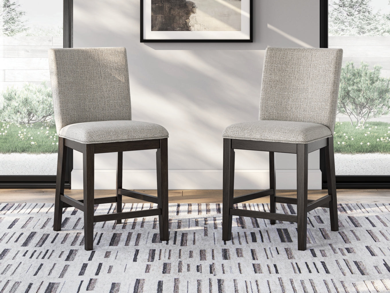 Neymorton Upholstered Barstool