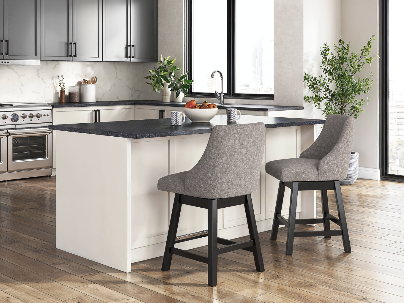 Neymorton Upholstered Barstool