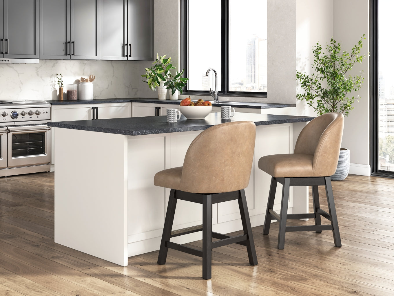 Neymorton Upholstered Barstool