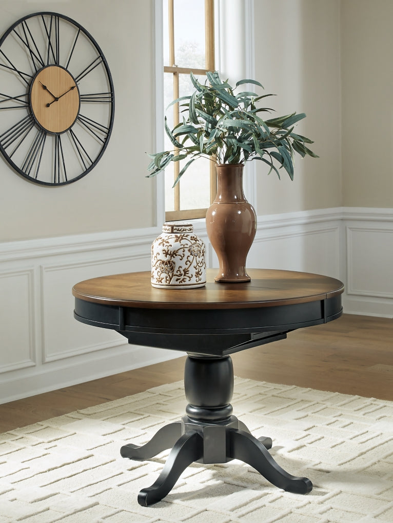 Loganeer Oval Dining Room Butterfly Extension Table