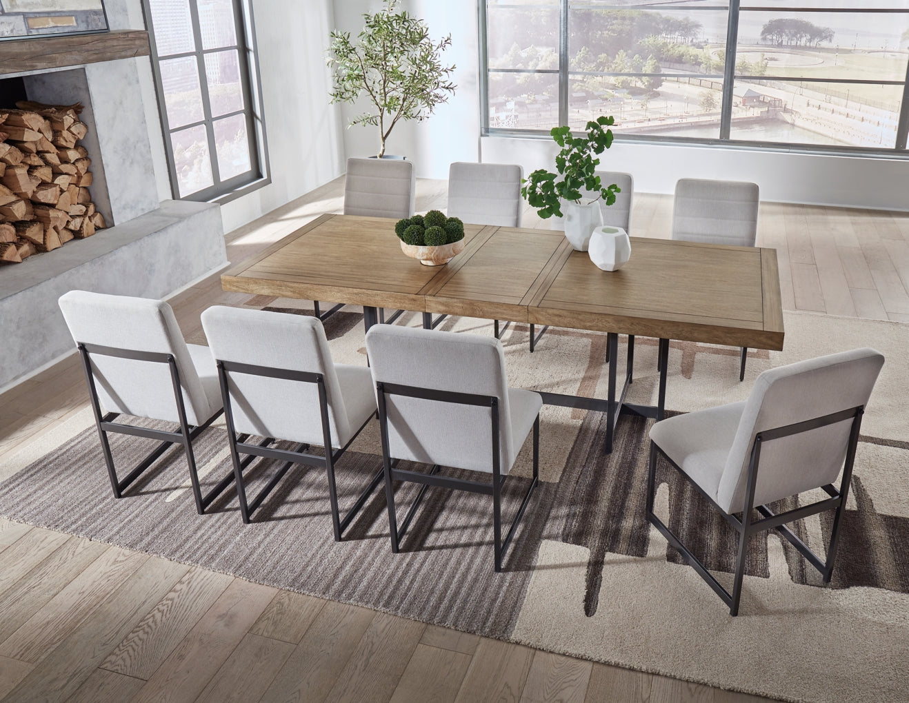 Tomtyn Dining Set (Up to 8 Chairs)
