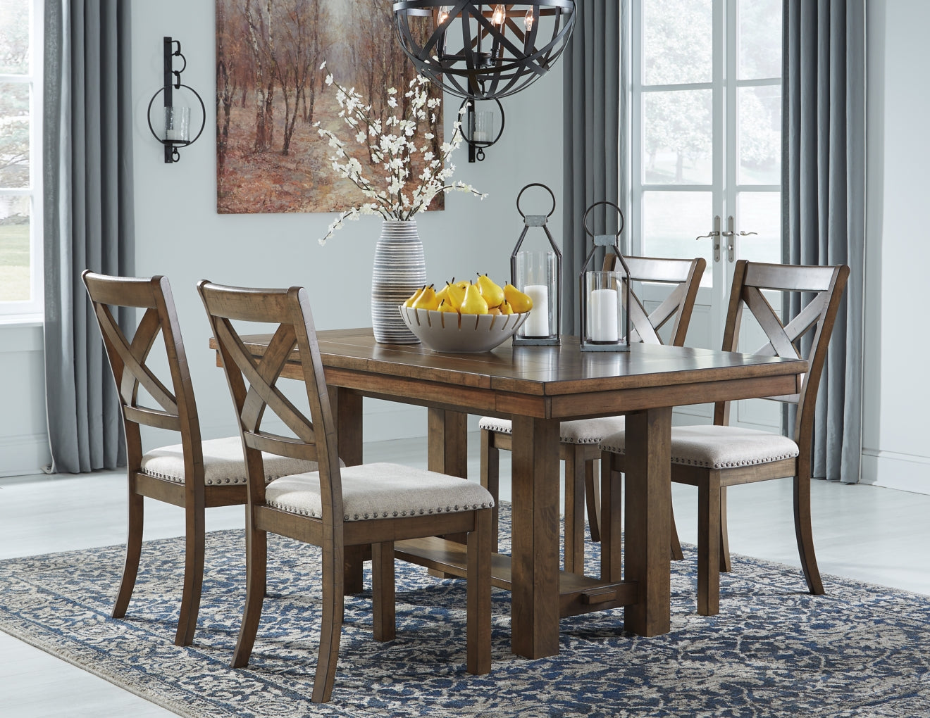 Moriville RECT Dining Room Extension Table
