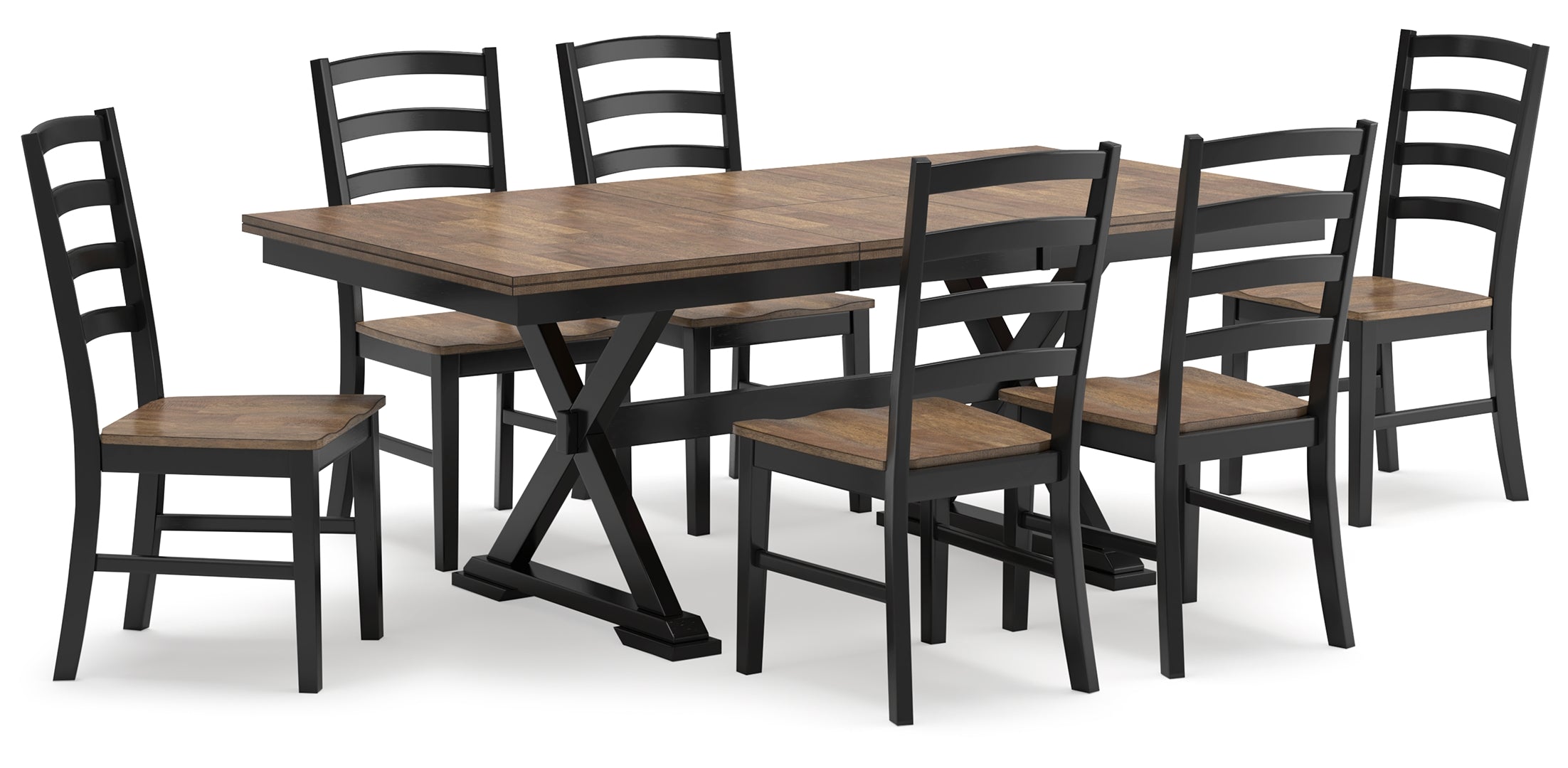 Wildenauer Dining Table and 2 Chairs and Bench