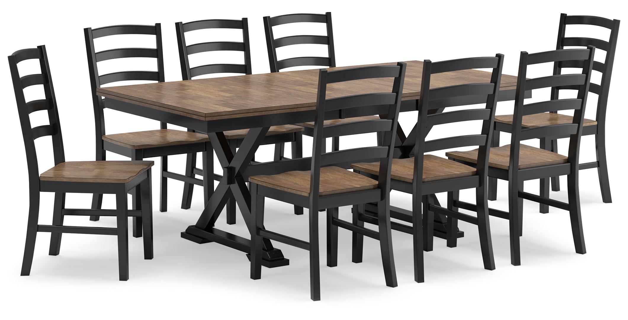 Wildenauer Dining Table and 2 Chairs and Bench