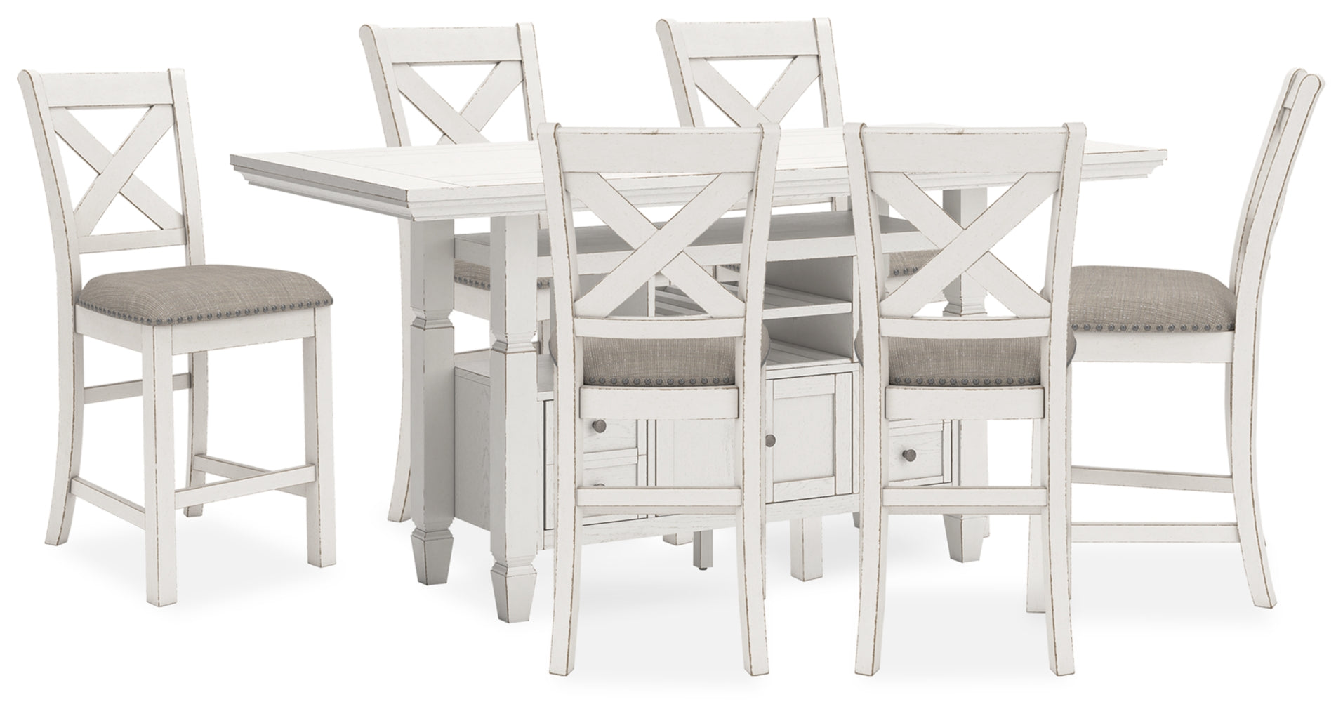 Robbinsdale Dining Set (Up to 10 Barstools)