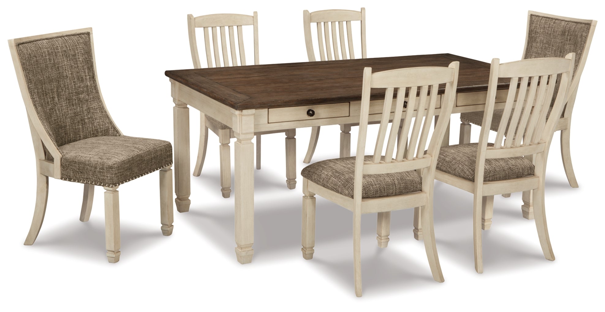 Bolanburg Counter Height Dining Table and Barstools
