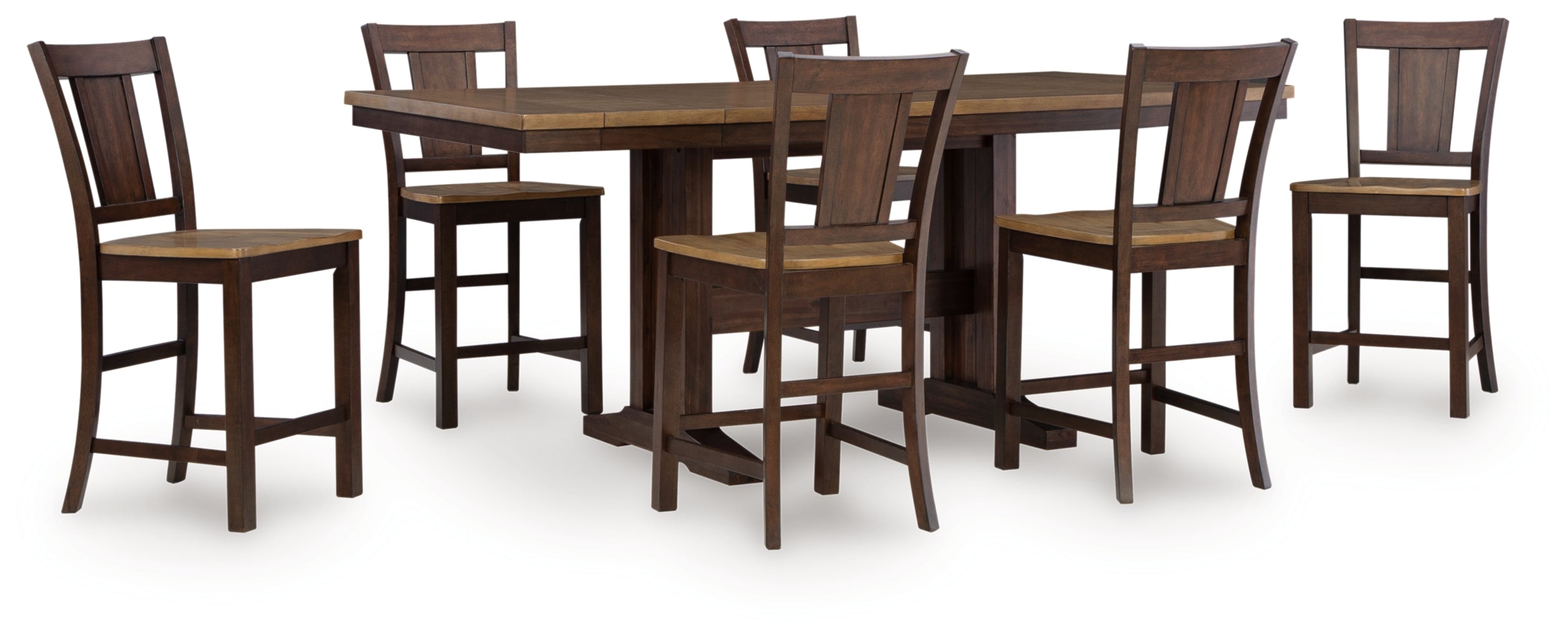 Rylandeen Counter Height Dining Set (Up to 8 Barstools)