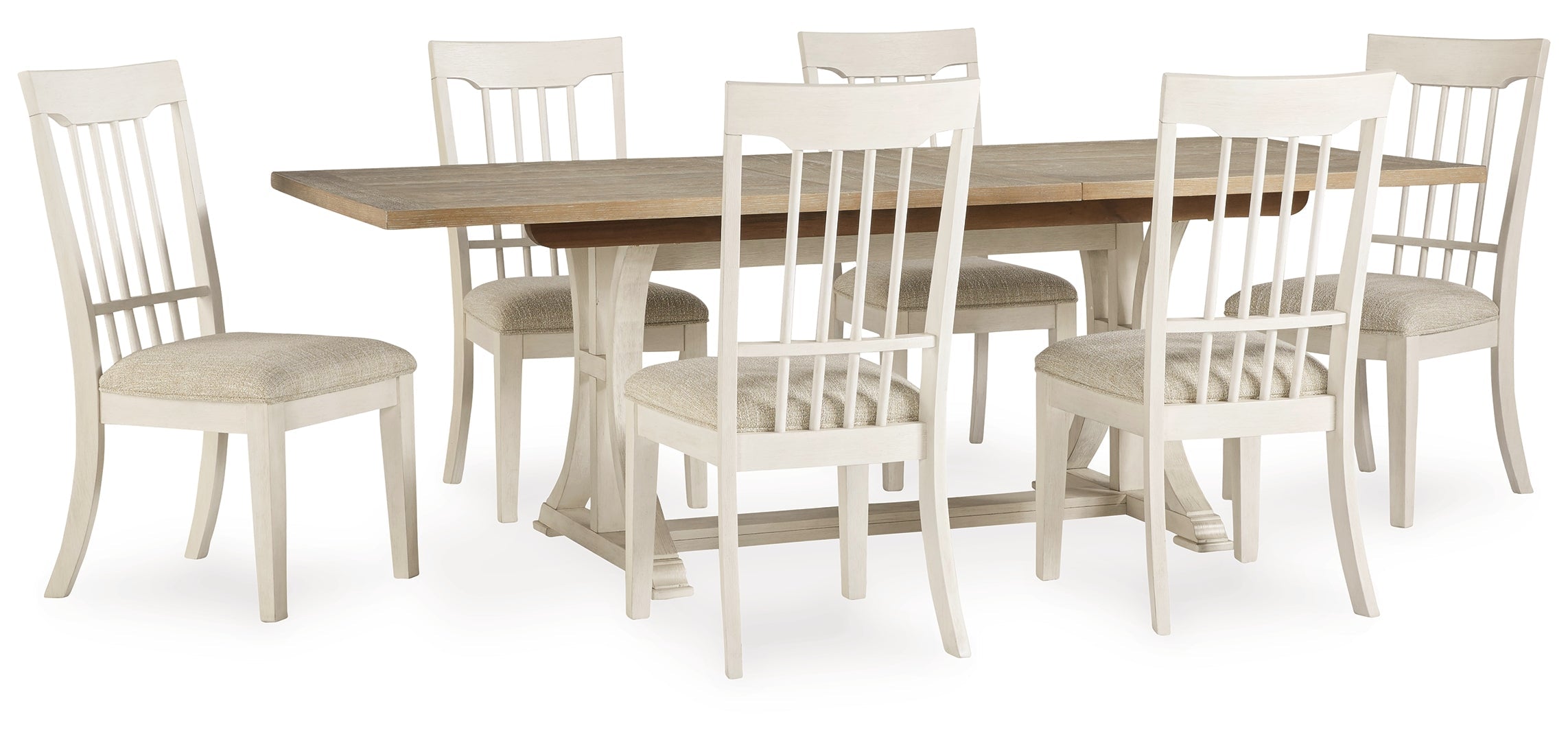 Shaybrock Dining Table and 4 Chairs with Storage