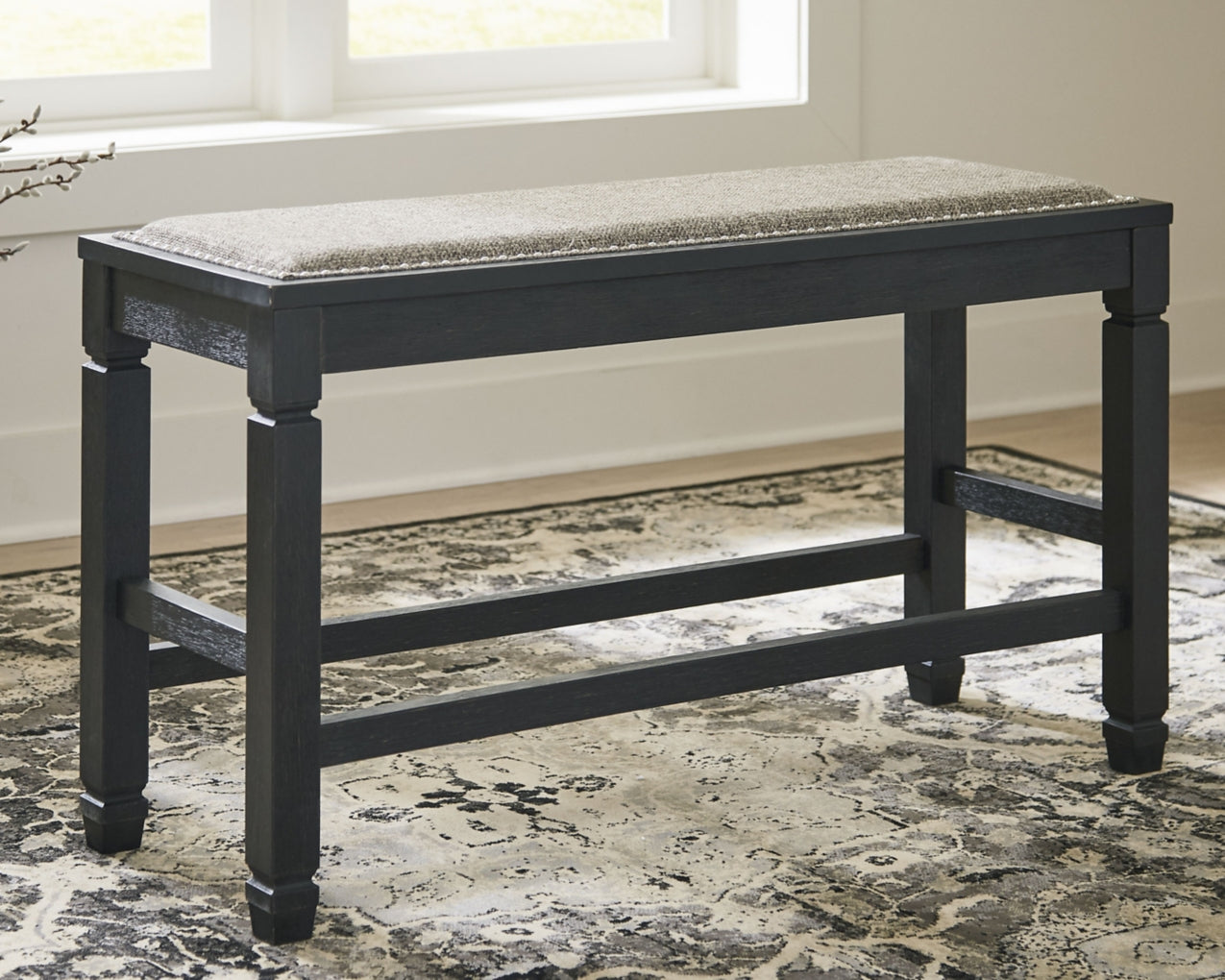 Tyler Creek DBL Counter Upholstered Bench