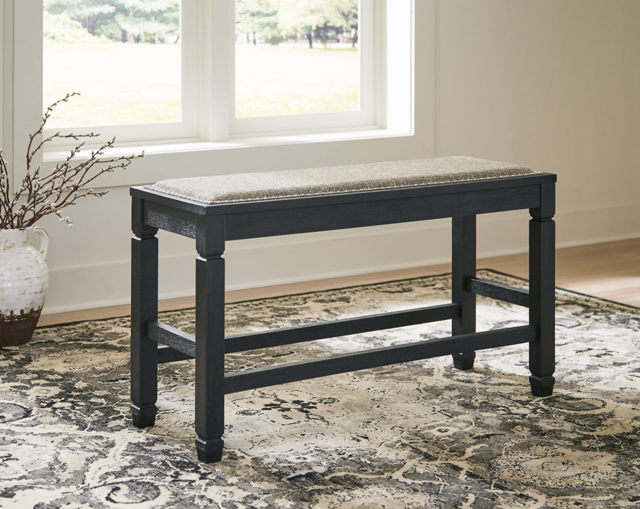 Tyler Creek DBL Counter Upholstered Bench