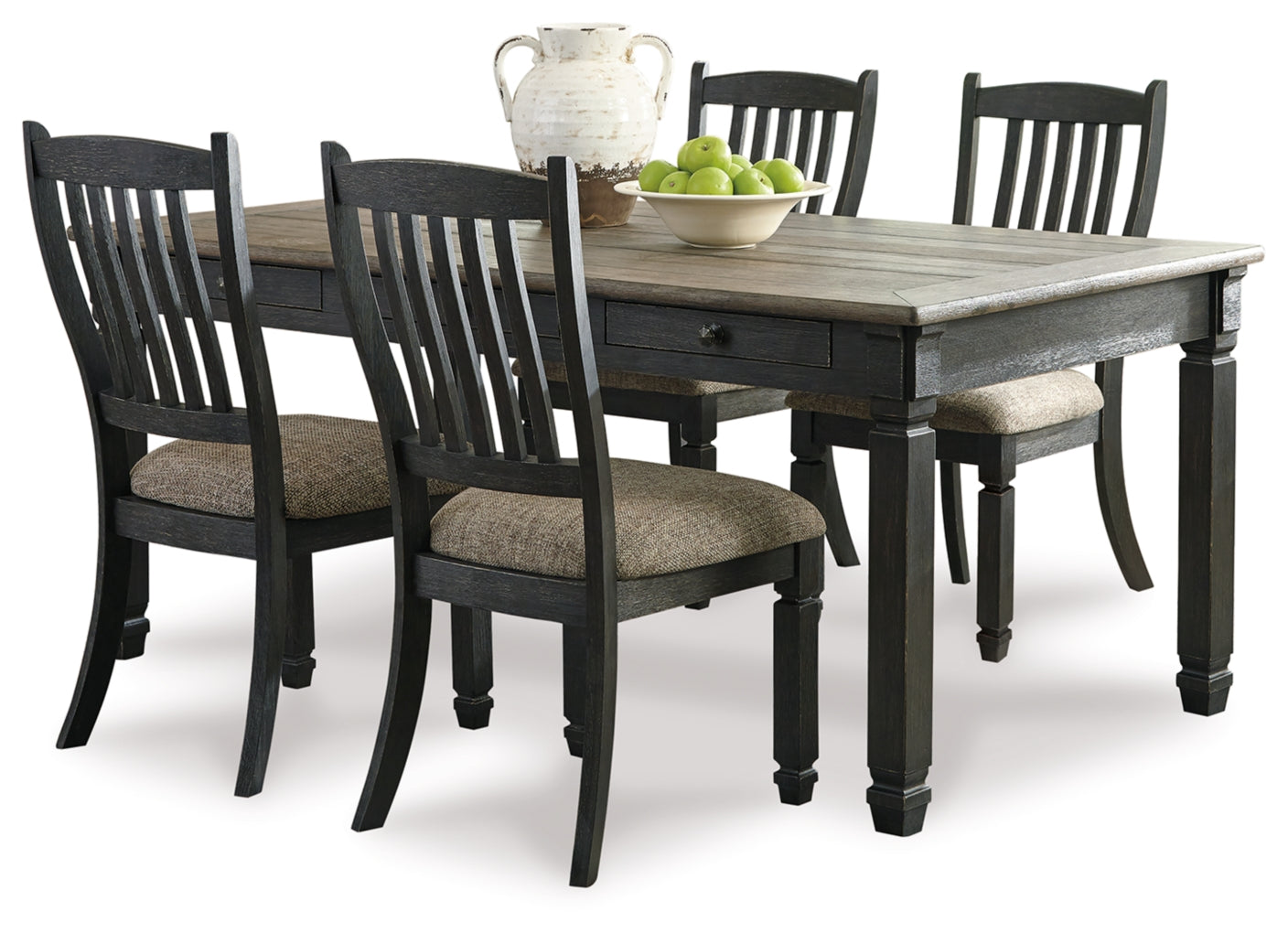 Tyler Creek Dining Set (Up to 6 Barstools)