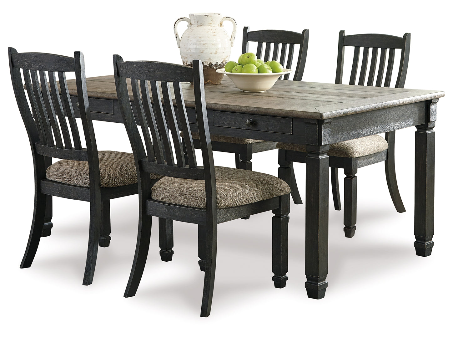 Tyler Creek Counter Height Dining Table and 6 Barstools