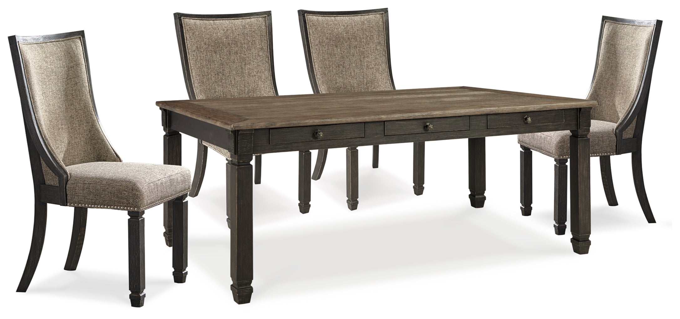 Tyler Creek Dining Set (Up to 6 Barstools)