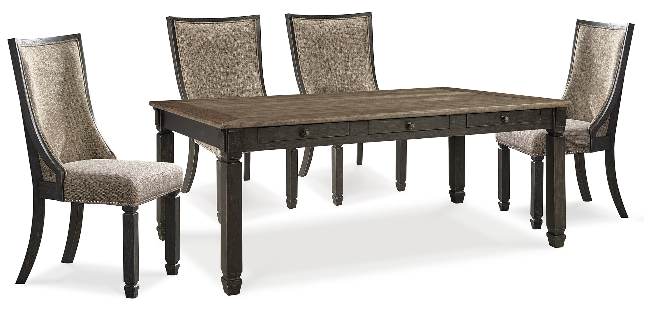 Tyler Creek Counter Height Dining Table and 6 Barstools