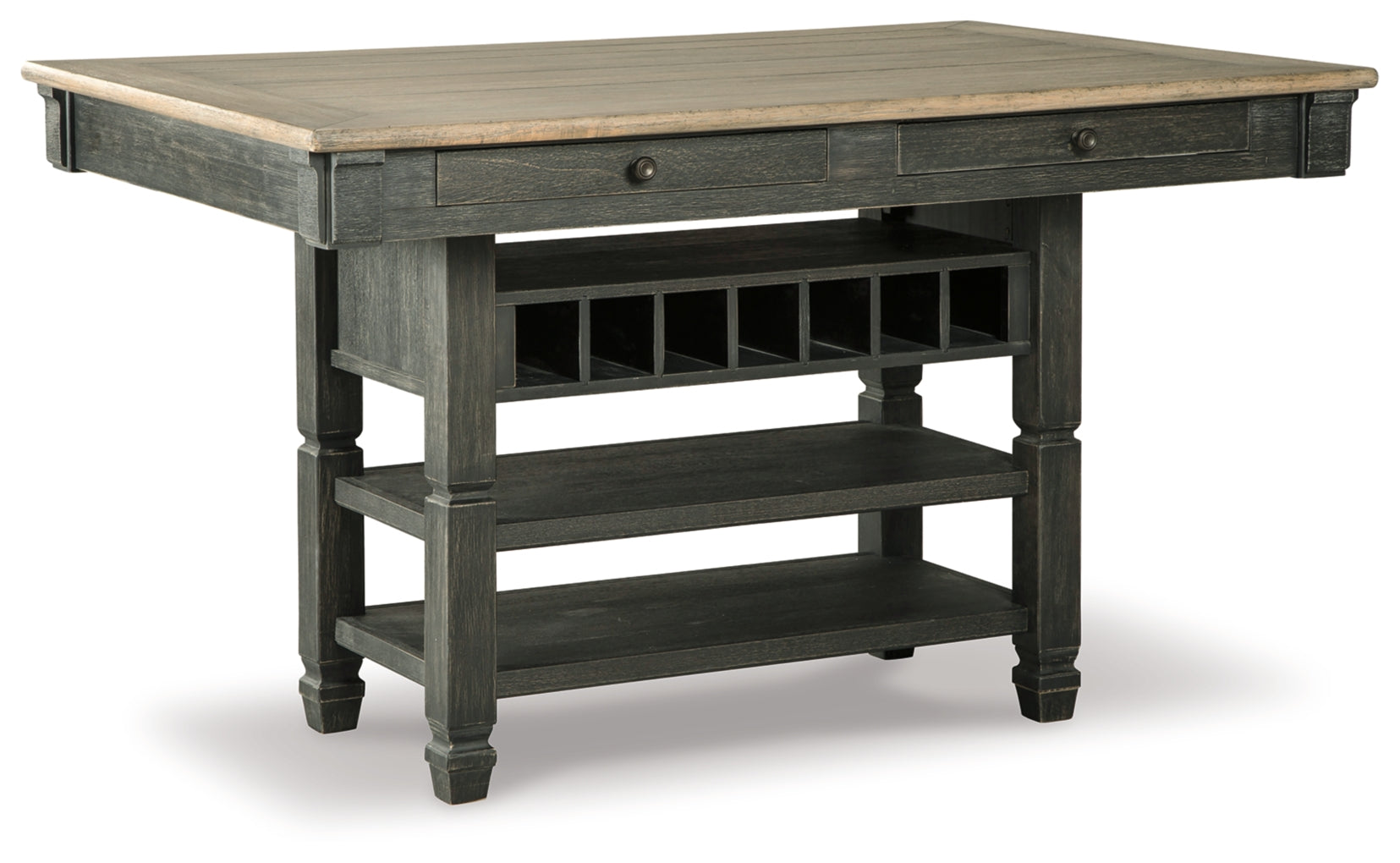 Tyler Creek Dining Set (Up to 6 Barstools)