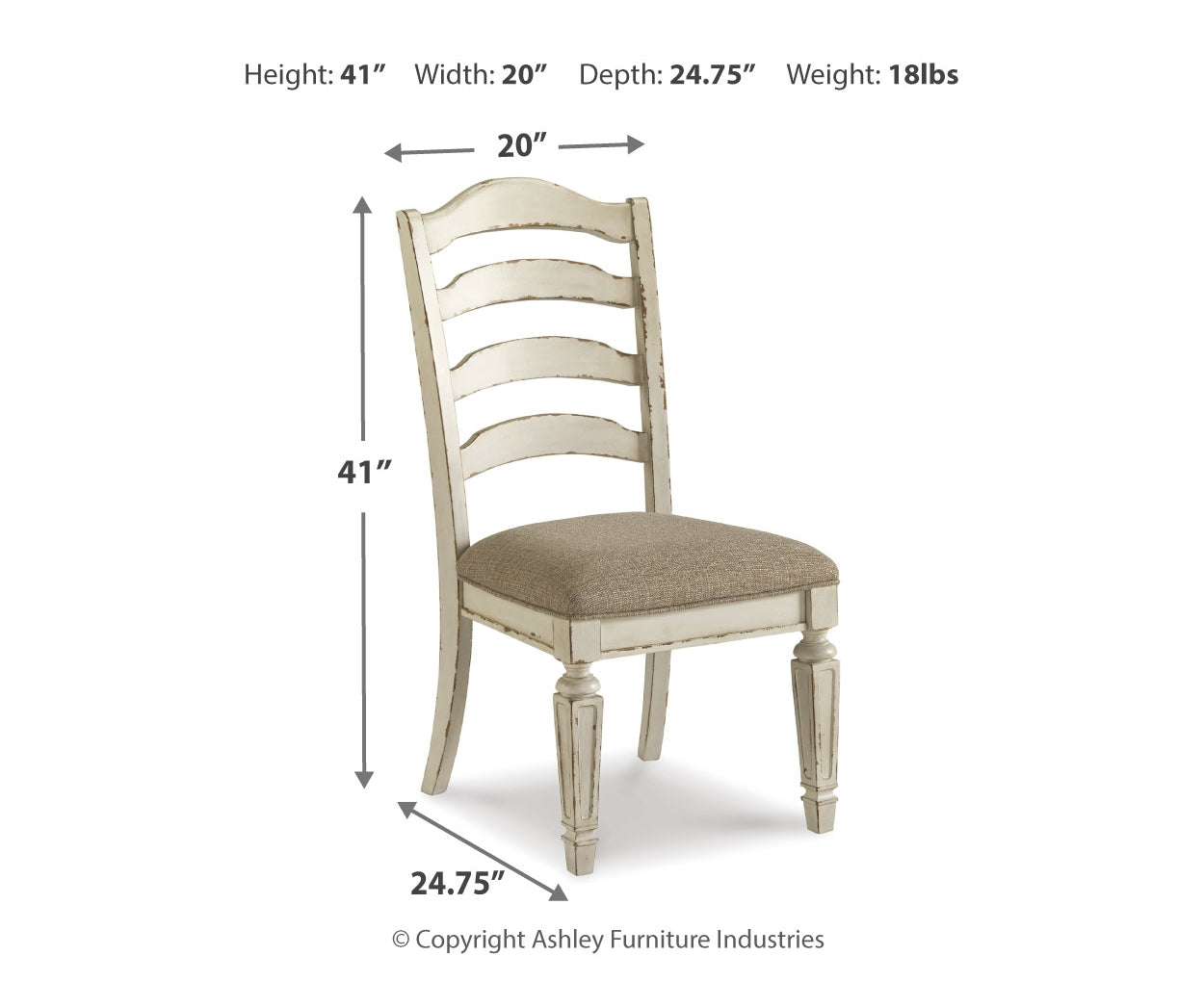 Realyn Dining Upholstered Side Chair