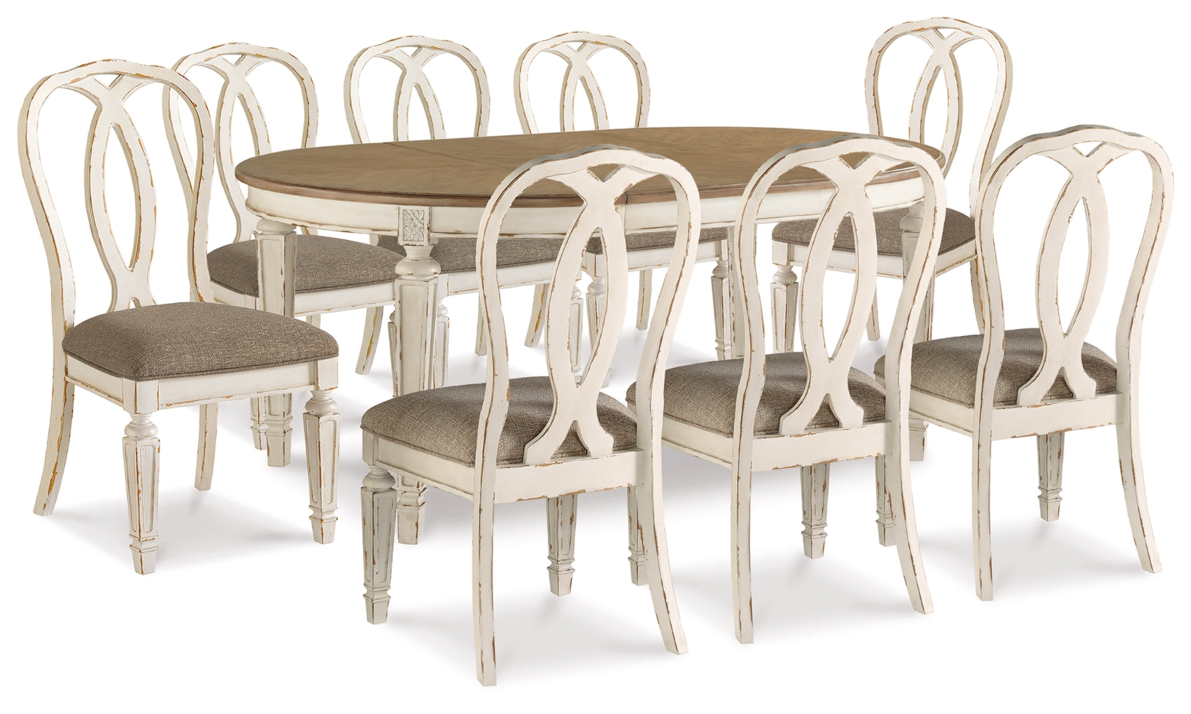 Realyn Dining Set (Up to 8 Chairs)
