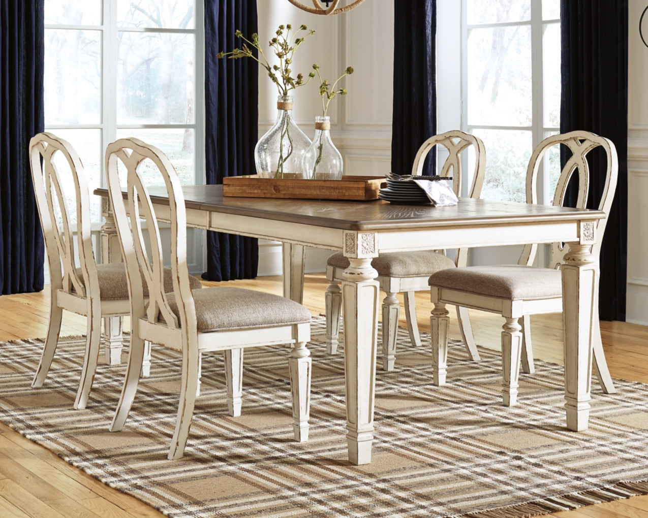 Realyn Dining Set (Up to 8 Chairs)