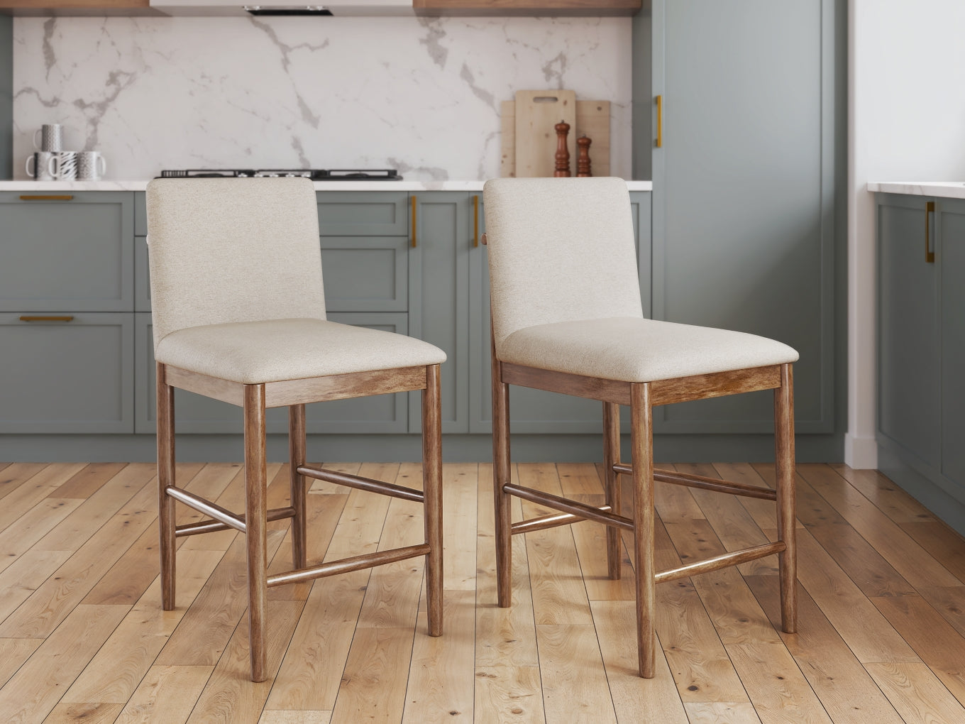 Isanti Upholstered Barstool