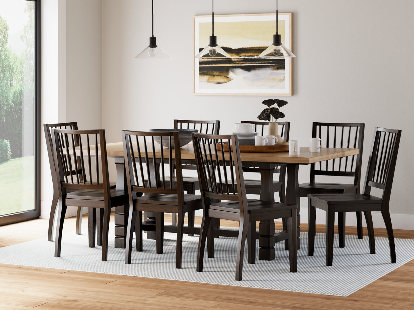 Charterton Dining Table and 6 Chairs