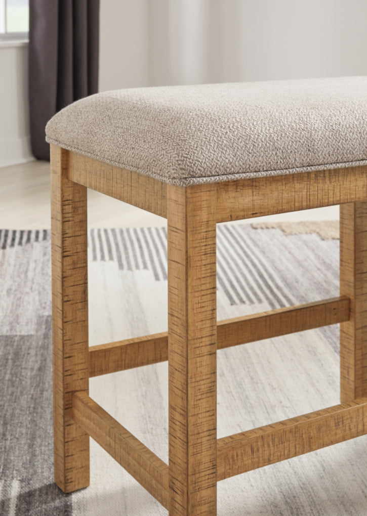 Havonplane XL Counter Upholstered Dining Room Bench