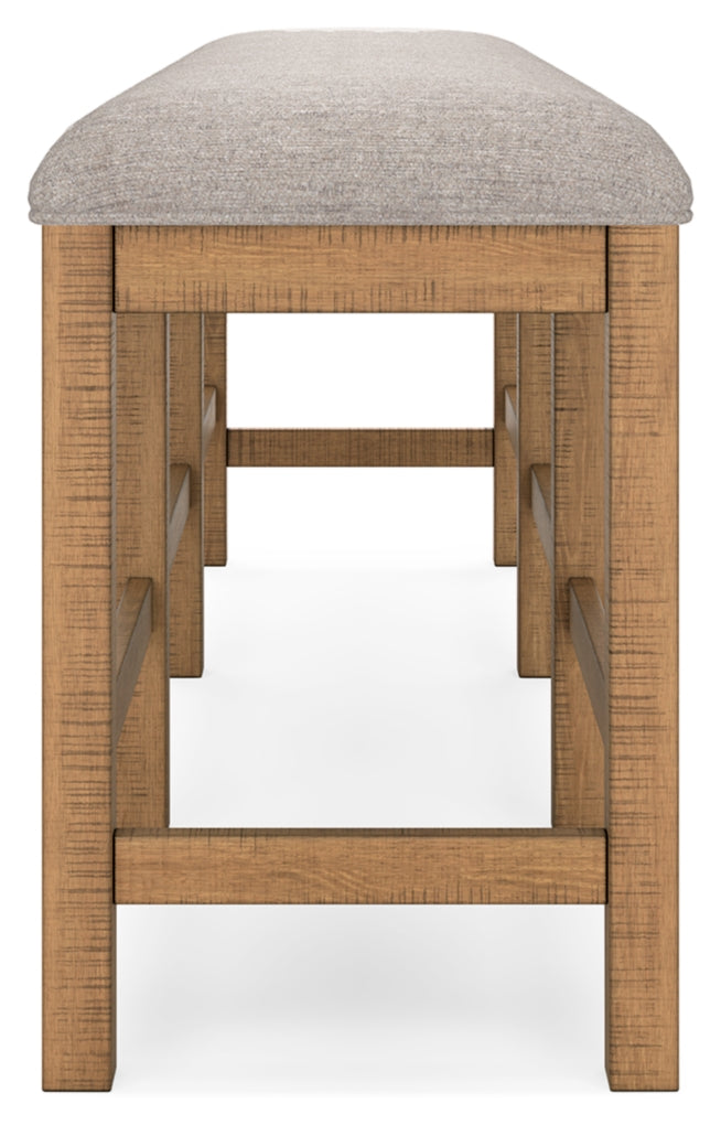 Havonplane XL Counter Upholstered Dining Room Bench