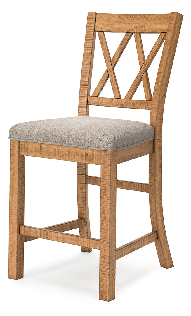 Havonplane Upholstered Barstool (2/CN)