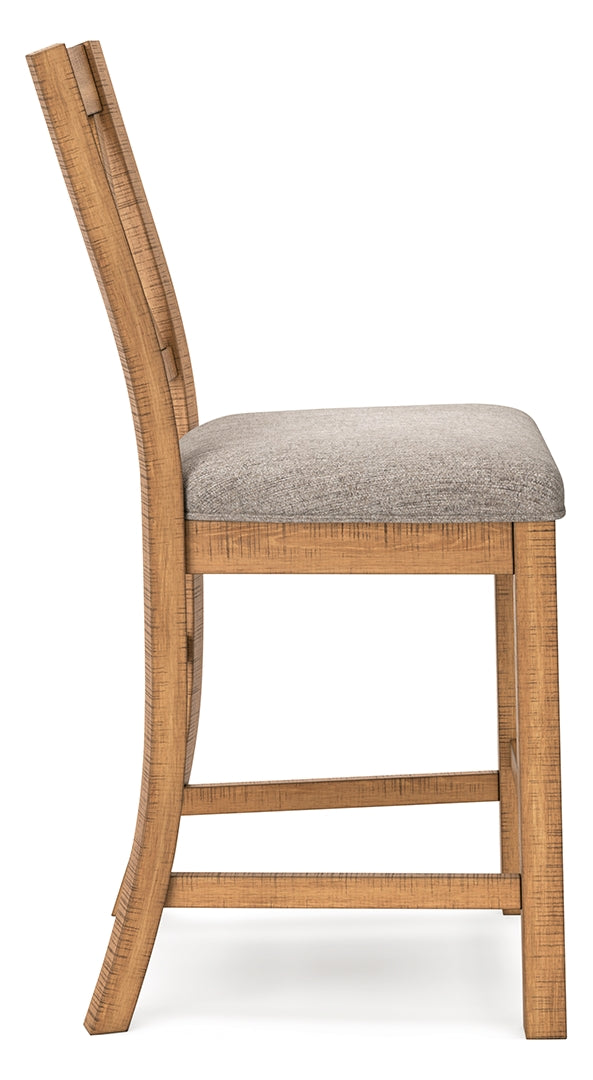 Havonplane Upholstered Barstool (2/CN)