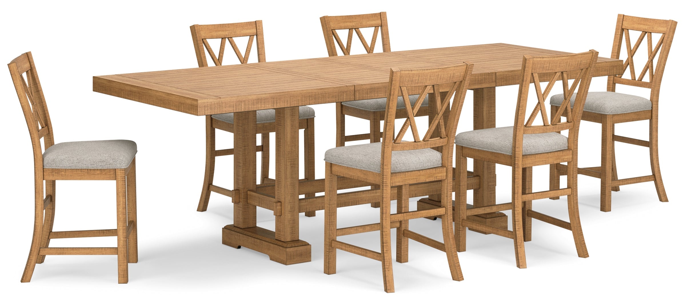 Havonplane Counter Height Dining Table and 6 Barstools