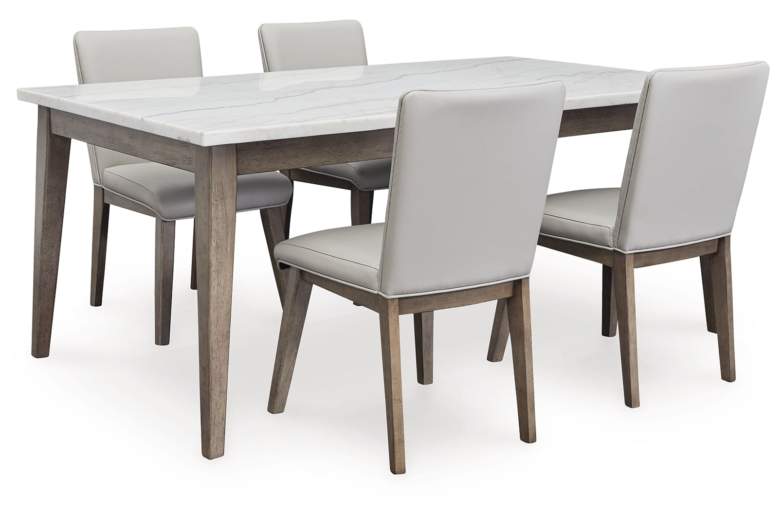 Loyaska Dining Table and 8 Chairs