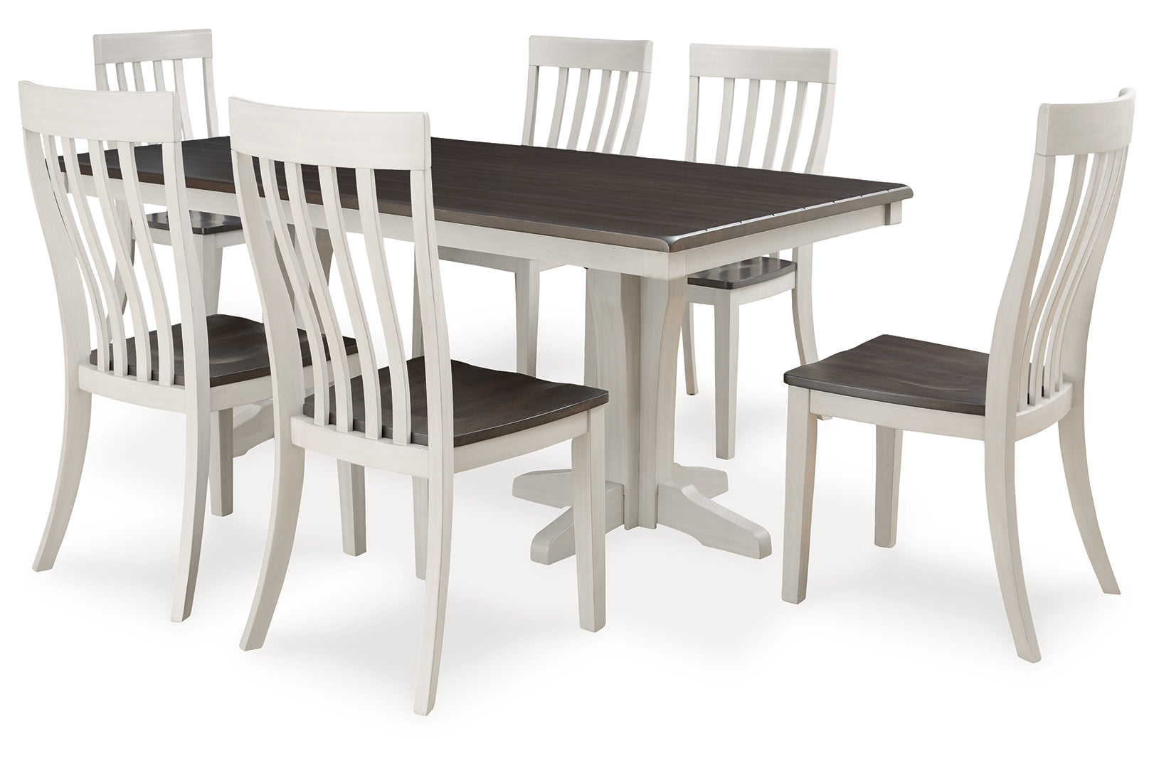 Darborn Dining Table and 4 Chairs and Bench