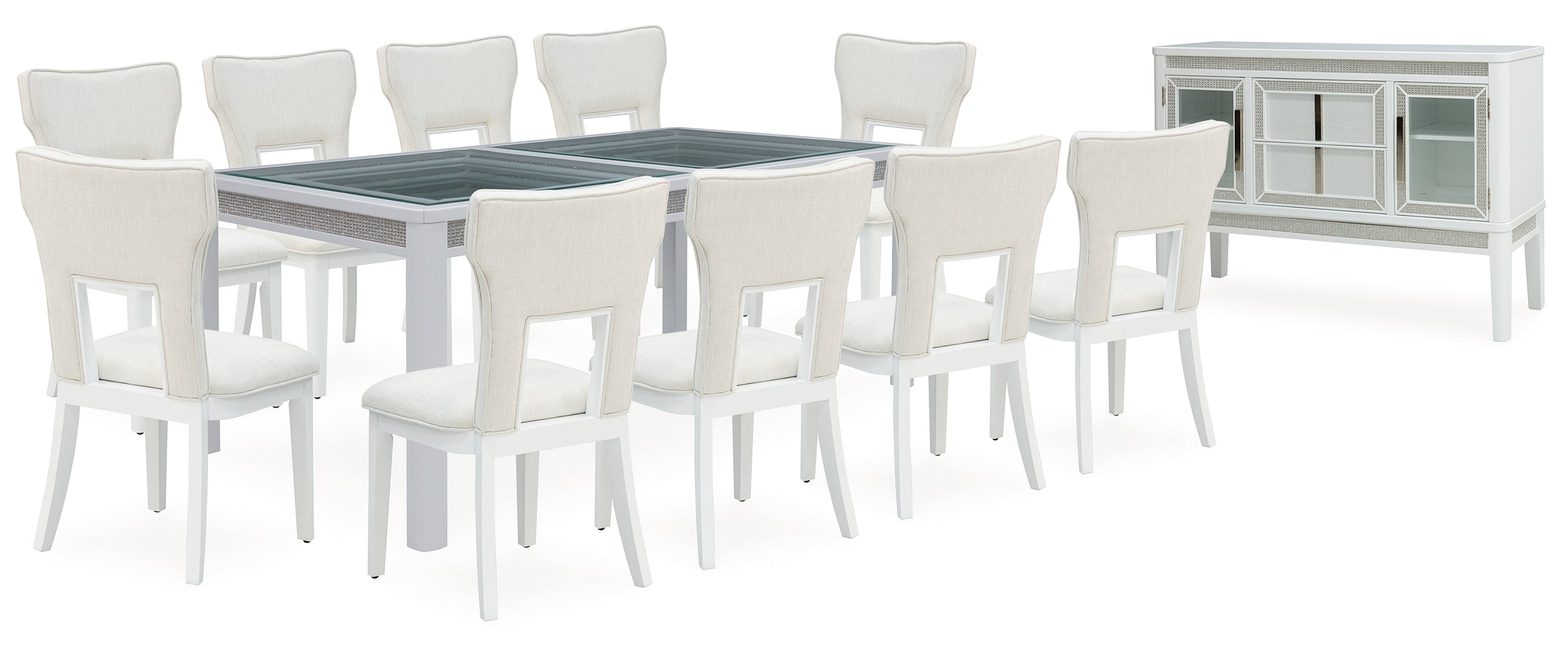 Chalanna Dining Table and 4 Chairs