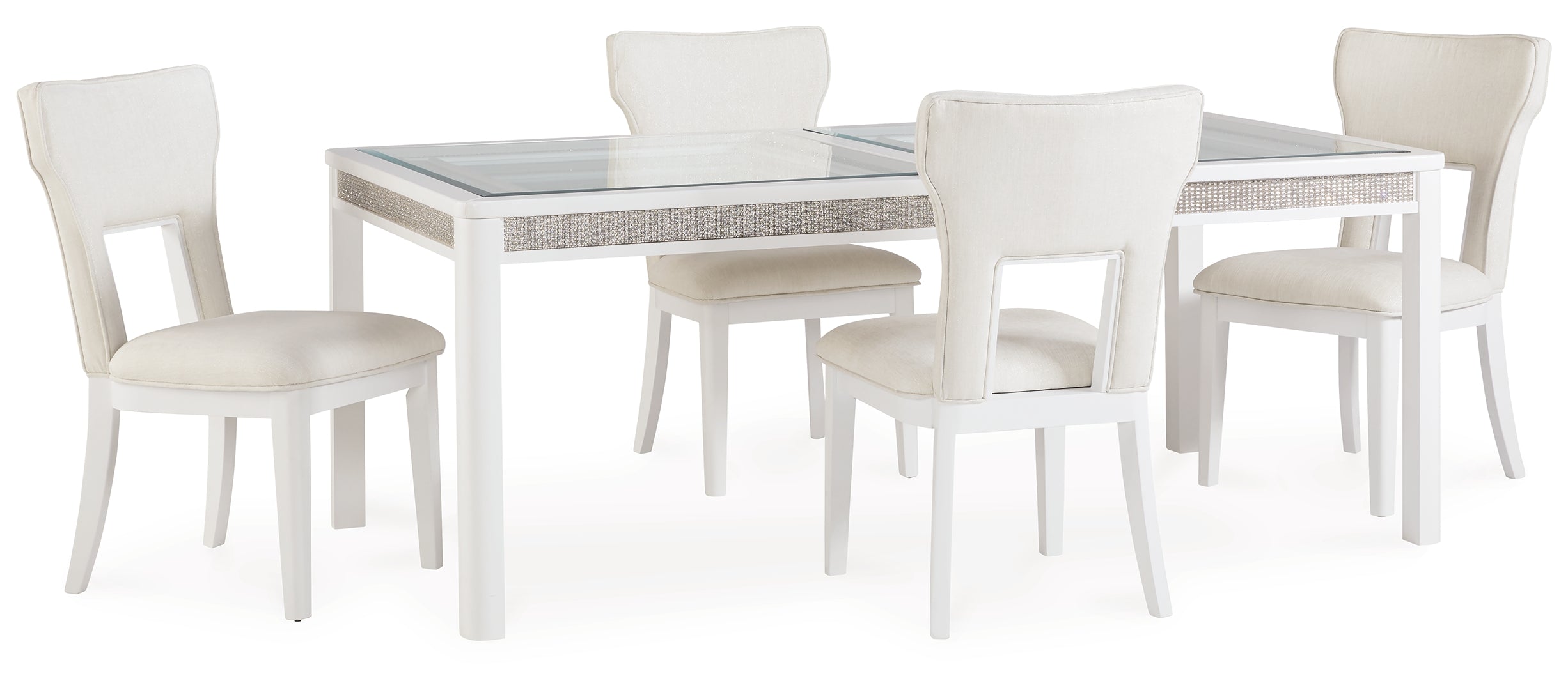 Chalanna Dining Table and 4 Chairs