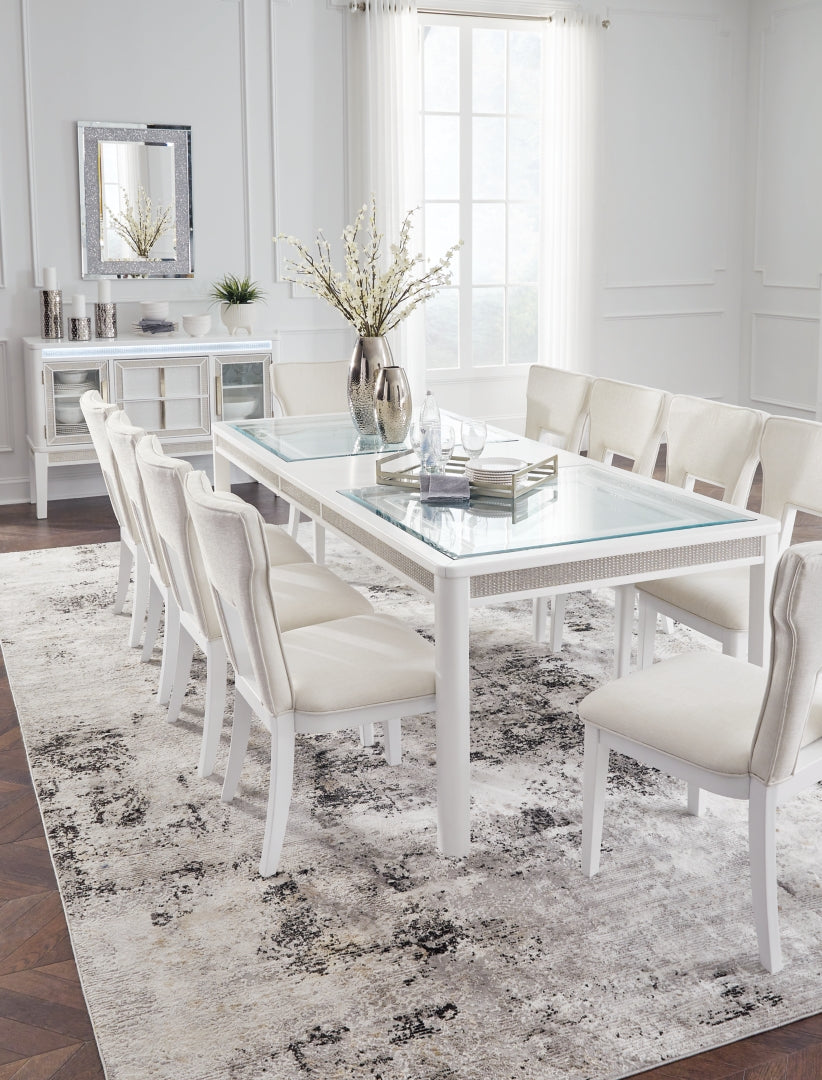 Chalanna Dining Table and 4 Chairs