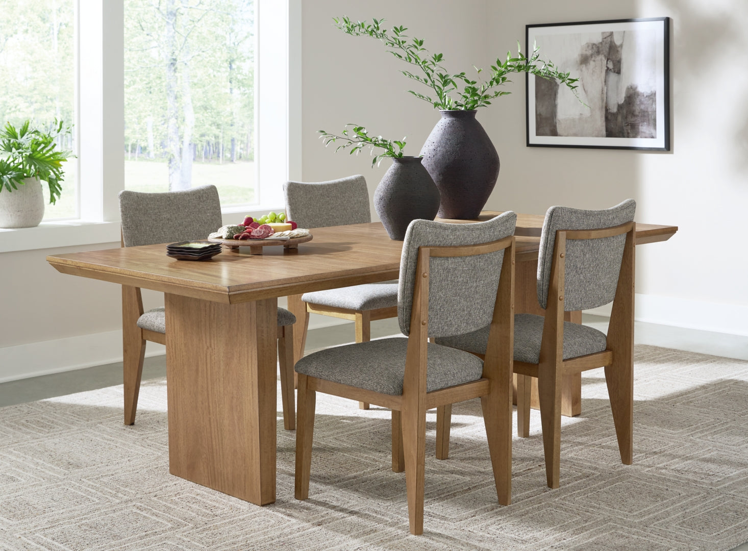 Sherbana Dining Table and 8 Chairs