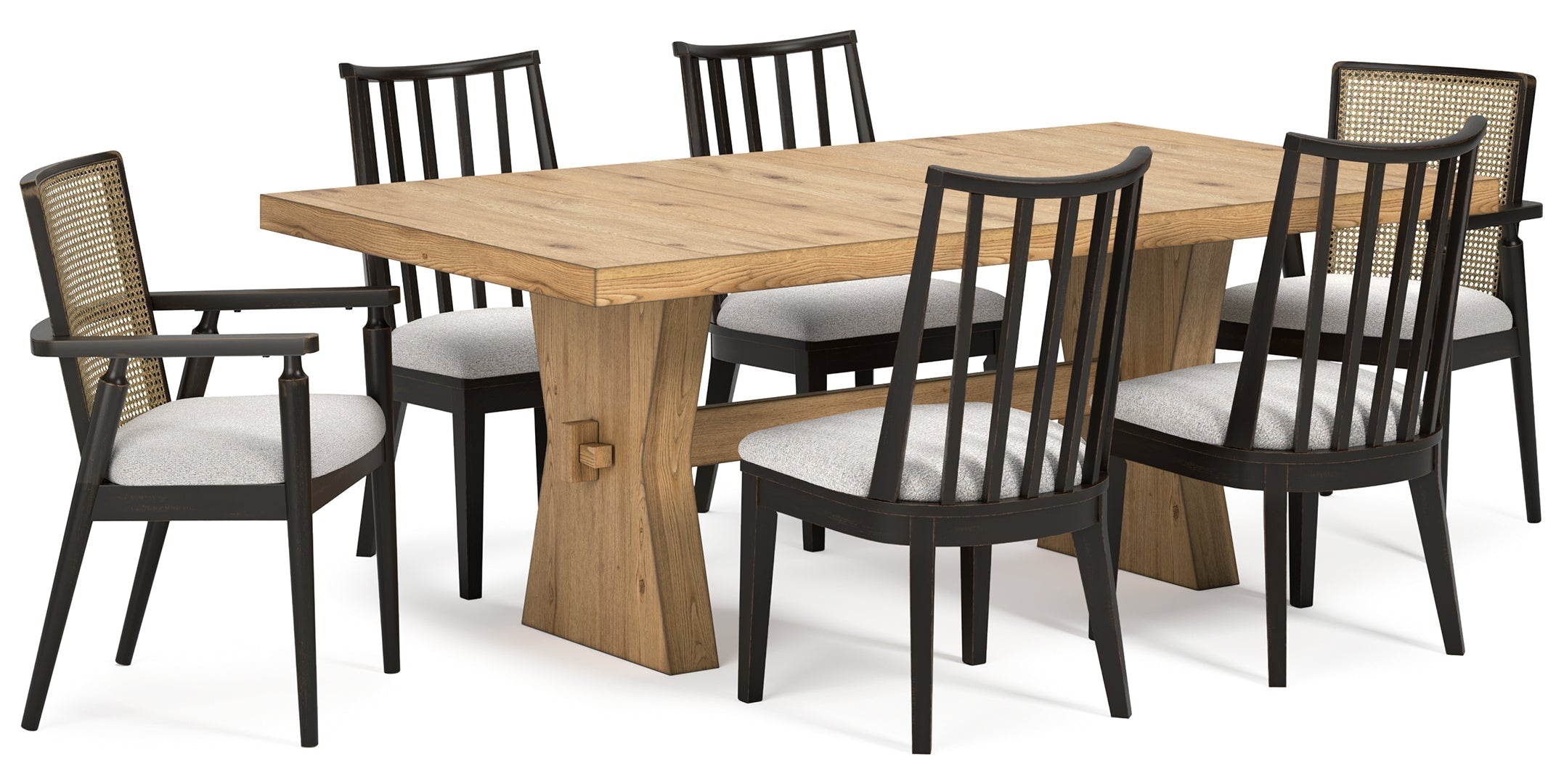 Galliden Dining Table and 6 Chairs